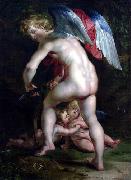 Peter Paul Rubens Cupid (Eros) Carves the Bow France oil painting artist